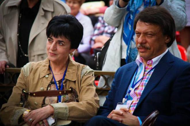 Михаил Барщевский с женой Ольгой