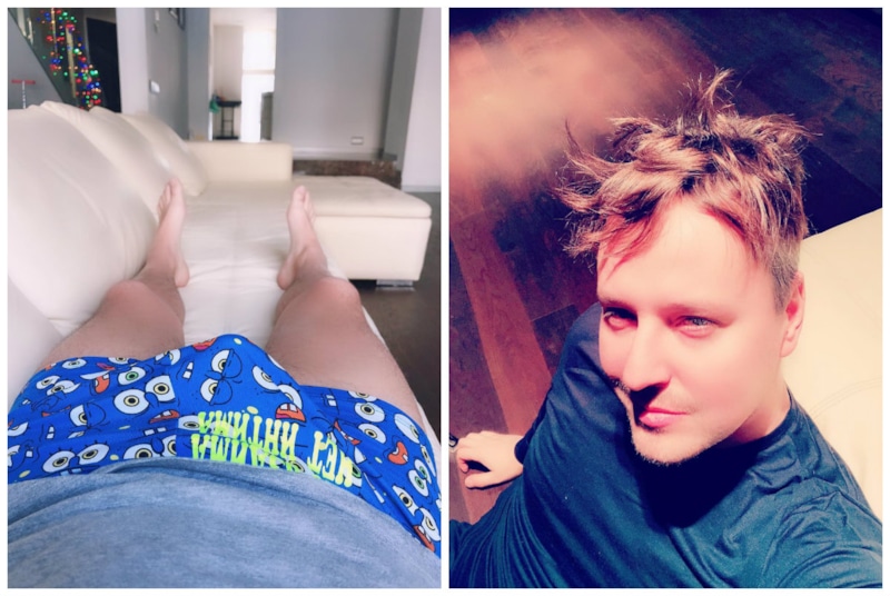 Витас подарил поклонницам фото в трусах с Губкой Бобом