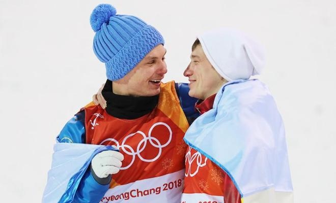 Олимпийские спортсмены Илья Буров и Александр Абраменко