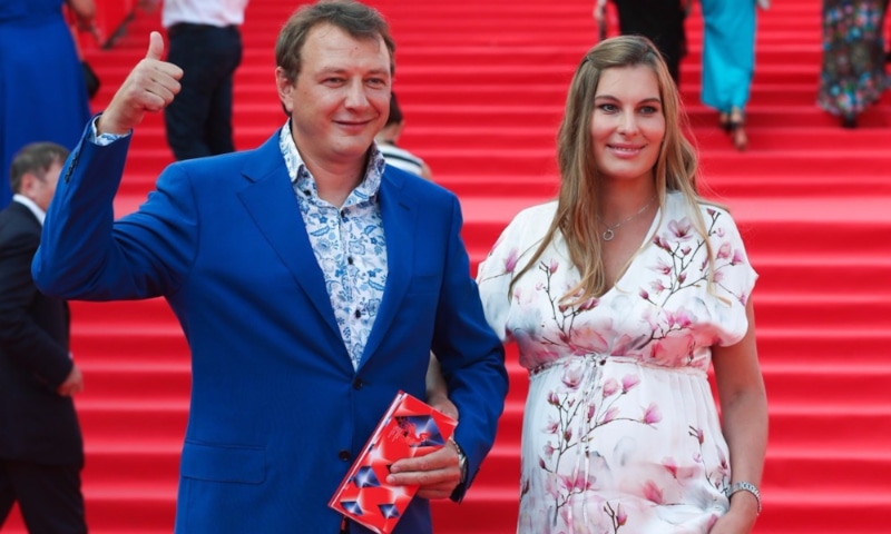Марат Башаров с супругой Елизаветой Шевырковой