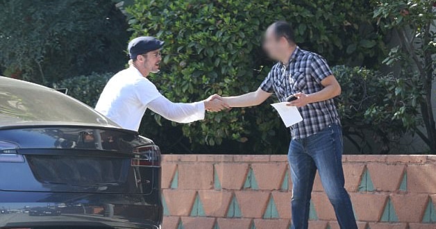 ДТП с участием Брэда Питта