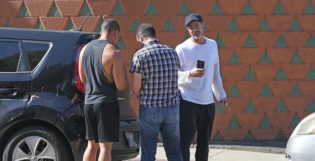 ДТП с участием Брэда Питта