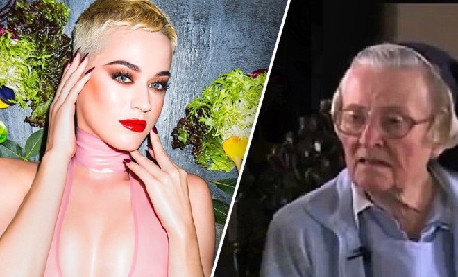 Кэти Перри и Катарина Роуз Хольцман