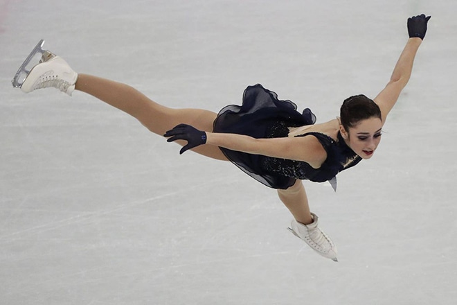 Кейтлин Осмонд на льду