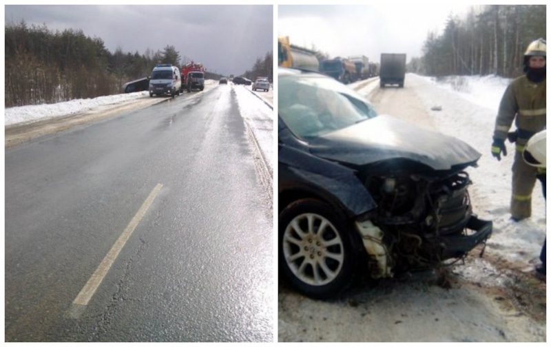 Фото с места ДТП