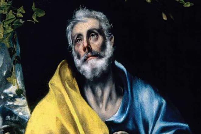 Картина «Слезы Святого Петра», Эль Греко