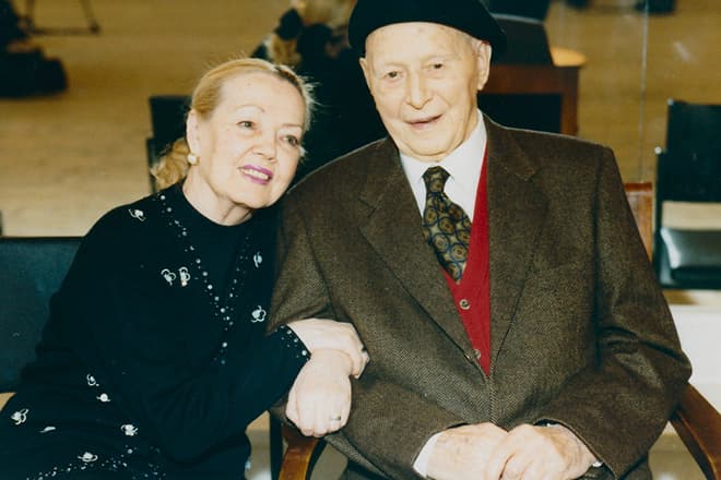 Игорь Моисеев и его третья жена Ирина Чагадаева