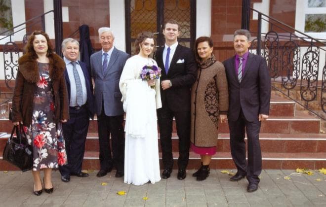 Свадьба Алии Мустафиной и Алексея Зайцева