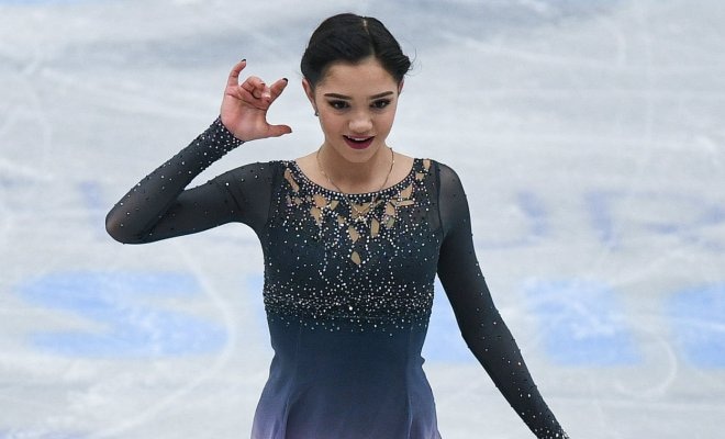 Российская фигуристка Евгения Медведева
