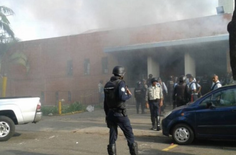 Пожар в тюрьме в Венесуэле