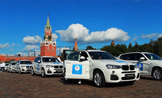 BMW от Фонда поддержки олимпийцев России