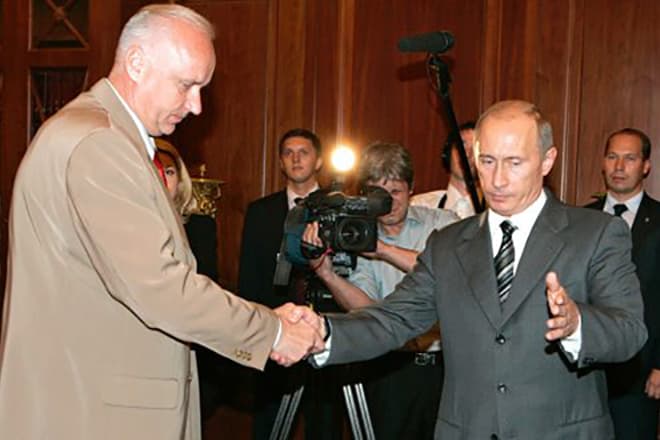 Александр Бастрыкин и Владимир Путин