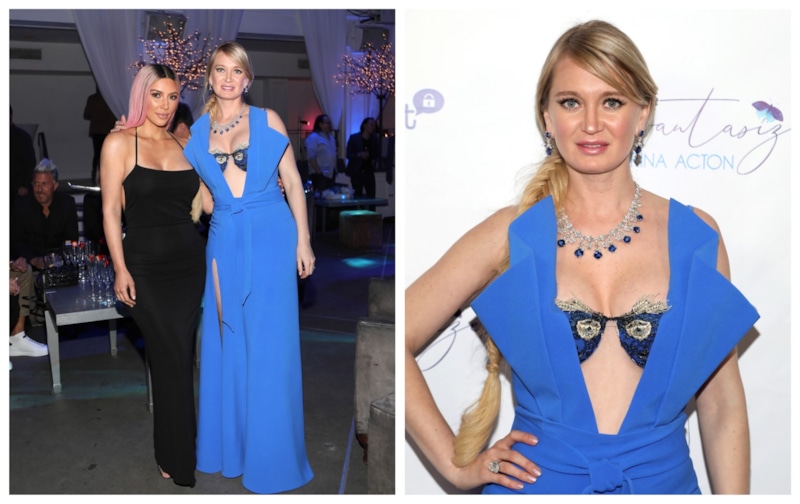 Ким Кардашьян и Марина Актон Ким Кардашьян и Марина Актон