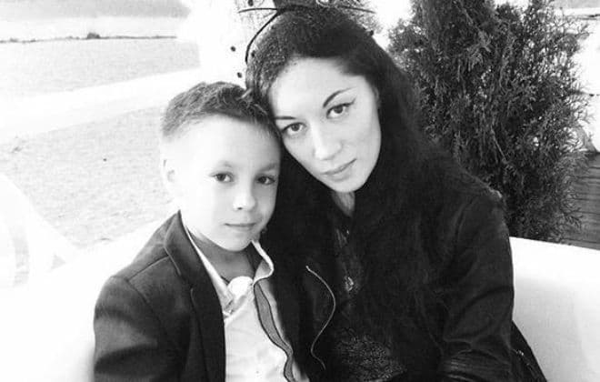Дария Воскобоева с сыном