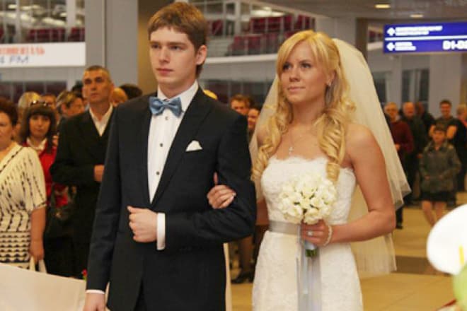 Свадьба Евгения Кузнецова и Анастасии Зиновьевой