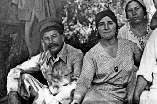 Иосиф Сталин и Надежда Аллилуева