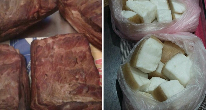 Копченое и свежее сало