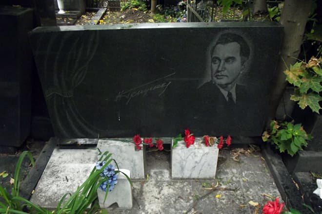Могила Николая Гриценко
