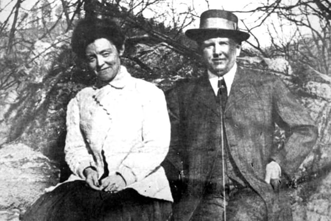 О. Генри и его вторая жена Сара