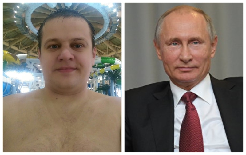 Игорь Востриков и Владимир Путин Игорь Востриков и Владимир Путин