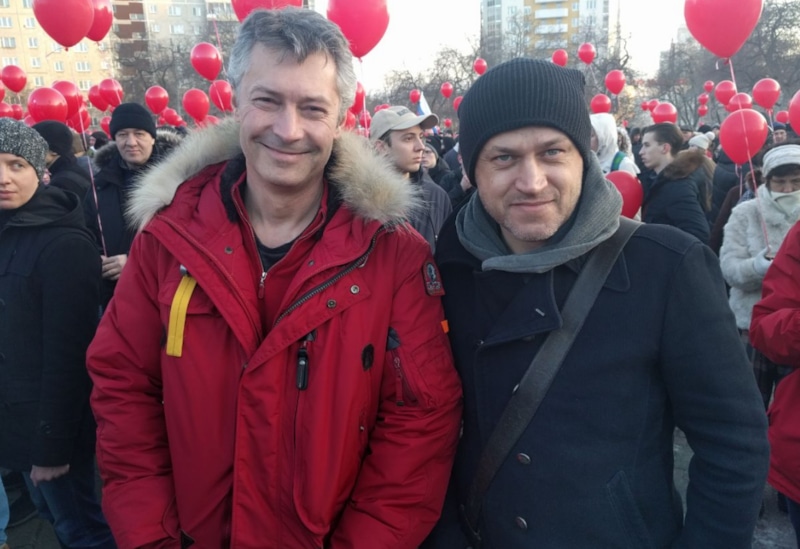 Евгений Ройзман на митинге в Екатеринбурге Евгений Ройзман на митинге в Екатеринбурге