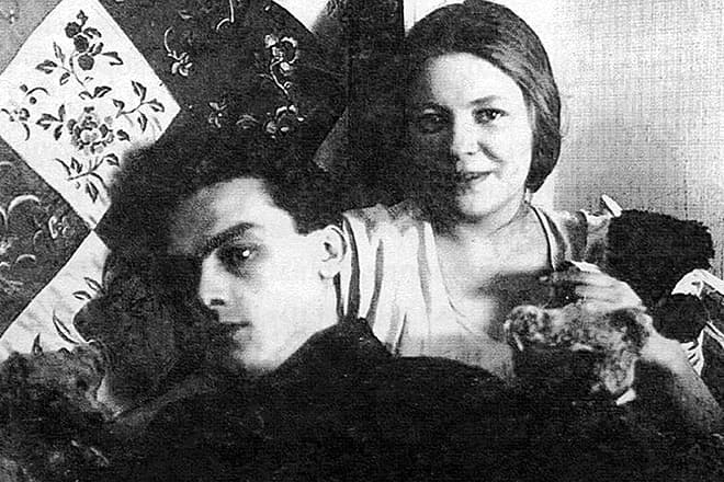 Арсений Тарковский и его жена Мария