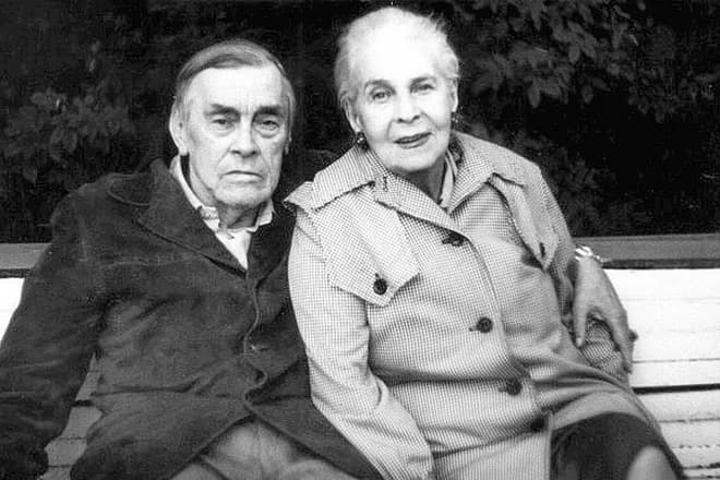 Арсений Тарковский и его жена Татьяна