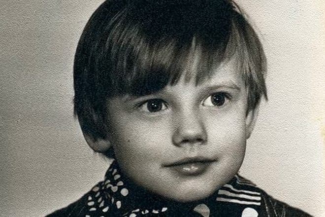 Андрей Князев в детстве