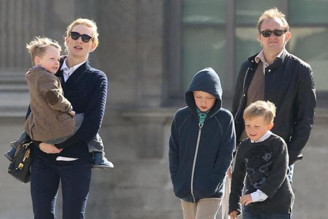 Кейт Бланшетт с мужем и детьми