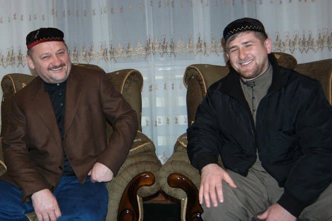 Ахмат Кадыров и Рамзан Кадыров