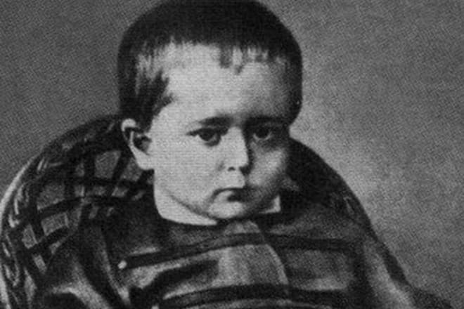 Леонид Андреев в детстве