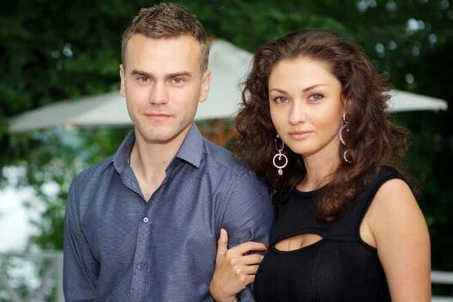 Катерина Герун и Игорь Акинфеев