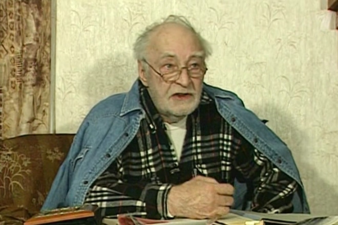 Актер Вячеслав Тихонов в последние годы Актер Вячеслав Тихонов в последние годы