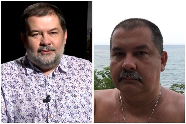 Сергей Лукьяненко с бородой и без бороды Сергей Лукьяненко с бородой и без бороды