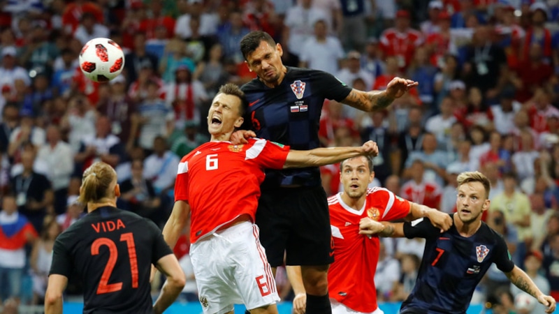 Матч "Россия — Хорватия" 