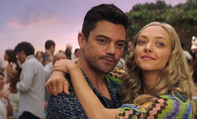 Фильм «Mamma Mia! 2»: актер Доминик Купер в роли Ская Фильм «Mamma Mia! 2»: актер Доминик Купер в роли Ская