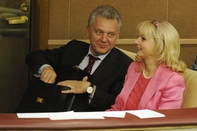Виктор Христенко и его жена Татьяна Голикова