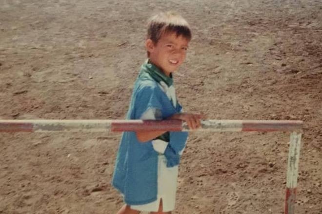 Давид Сильва в детстве Давид Сильва в детстве