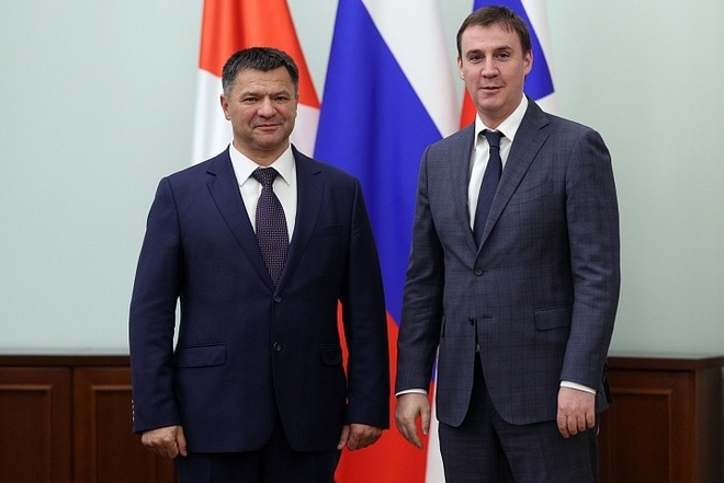 Андрей Тарасенко и Дмитрий Патрушев