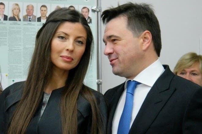 Андрей Воробьев и его жена Екатерина Багдасарова