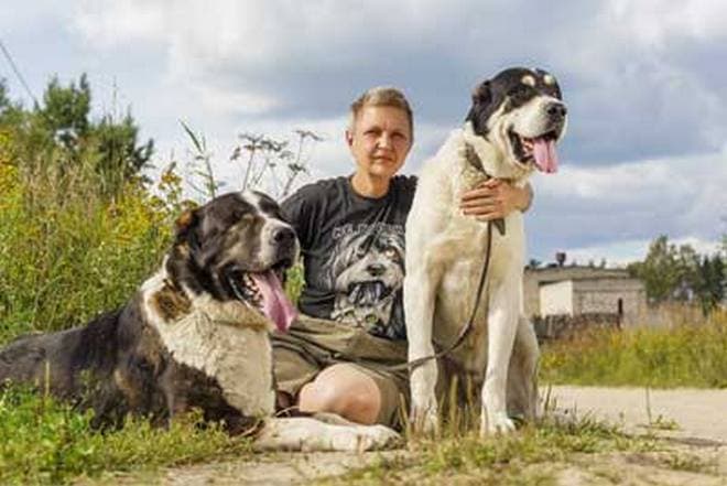 Мария Семенова и ее собаки