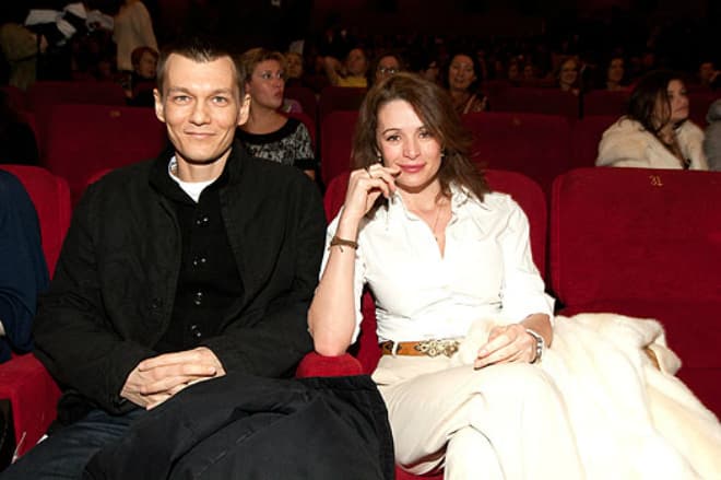 Филипп Янковский с женой
