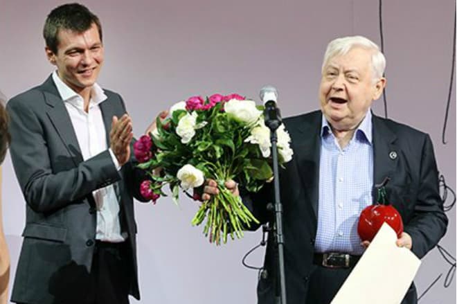  Филипп Янковский и Олег Табаков