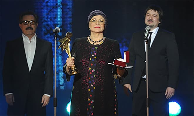 Нина Русланова - лауреат премии "Ника"