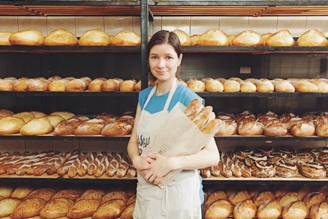 Дарья Мясищева владеет пекарней Sasha Bread