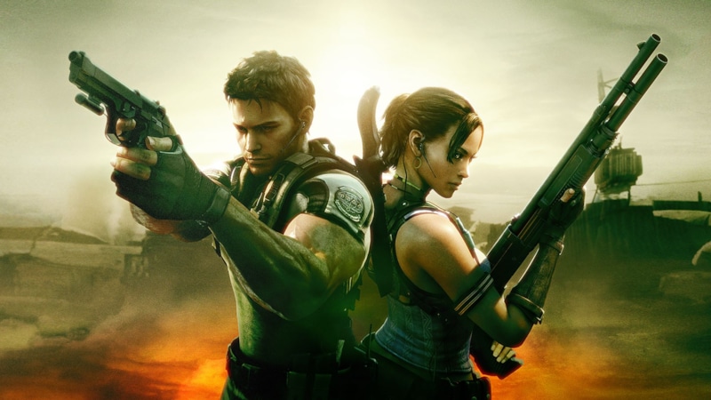 Постер к видеоигре Resident Evil 5 Постер к видеоигре Resident Evil 5