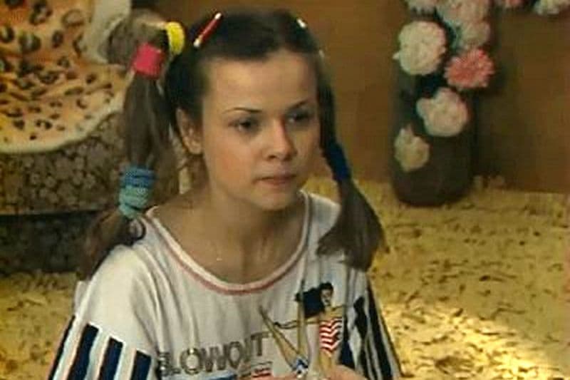 Татьяна Яковенко в молодости (кадр из фильма «Долой огуречного короля»)