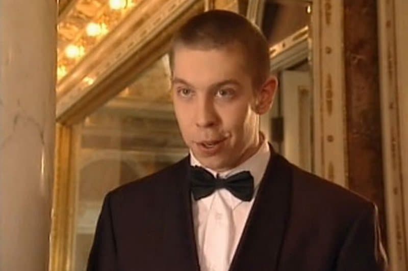 Иван Моховиков в молодости (кадр из фильма «Желанная»)