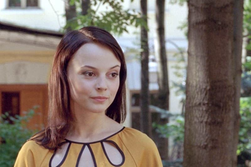 Анастасия Пронина в юности (кадр из фильма «Ночь бойца»)