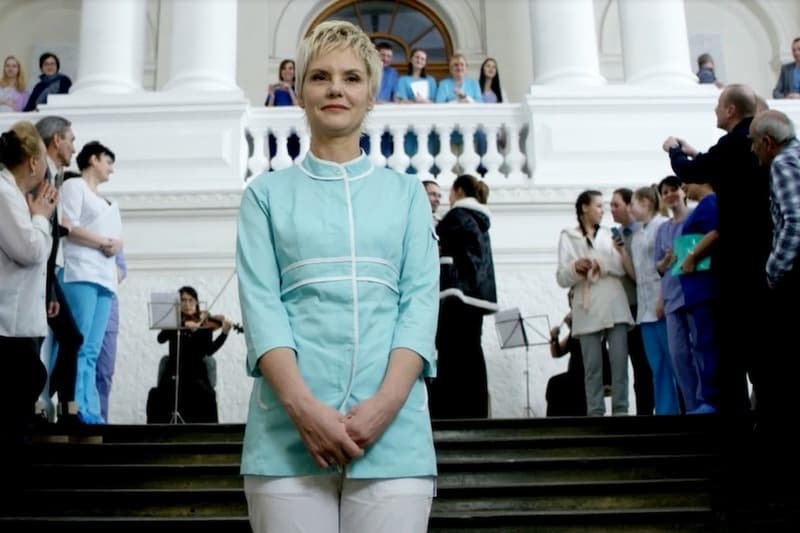 Стелла Ильницкая в 2019 году (кадр из сериала «Тест на беременность-2»)